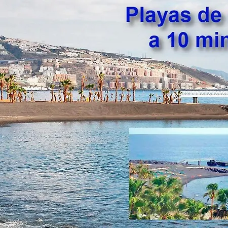 Piso En Con Terraza, Vistas Al Mar, Aire Acondicionado Y Garaje شقة *