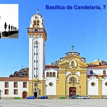 Piso En Con Terraza, Vistas Al Mar, Aire Acondicionado Y Garaje شقة