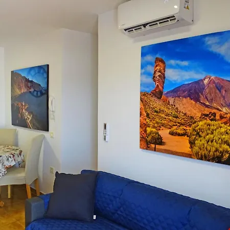 شقة Piso En Con Terraza, Vistas Al Mar, Aire Acondicionado Y Garaje كانديلاريا