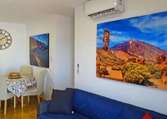 Appartement Piso En Con Terraza, Vistas Al Mar, Aire Acondicionado Y Garaje Candelaria